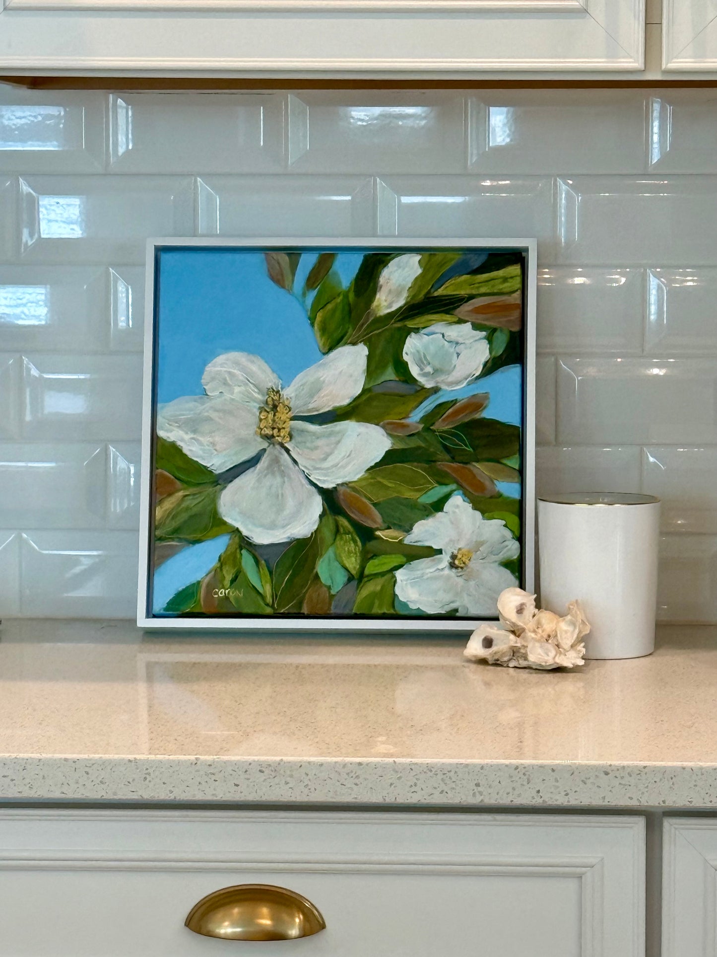 "Pure Goodness" original magnolia painting
