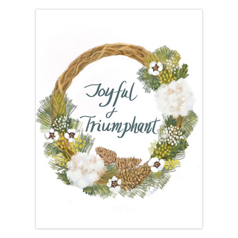 Joyful & Triumphant Folded Cards