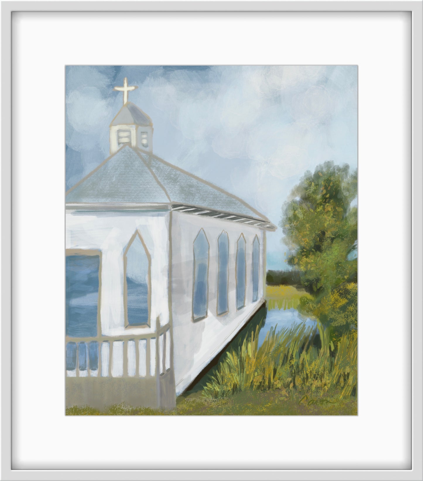Pawley's Island Chapel Print
