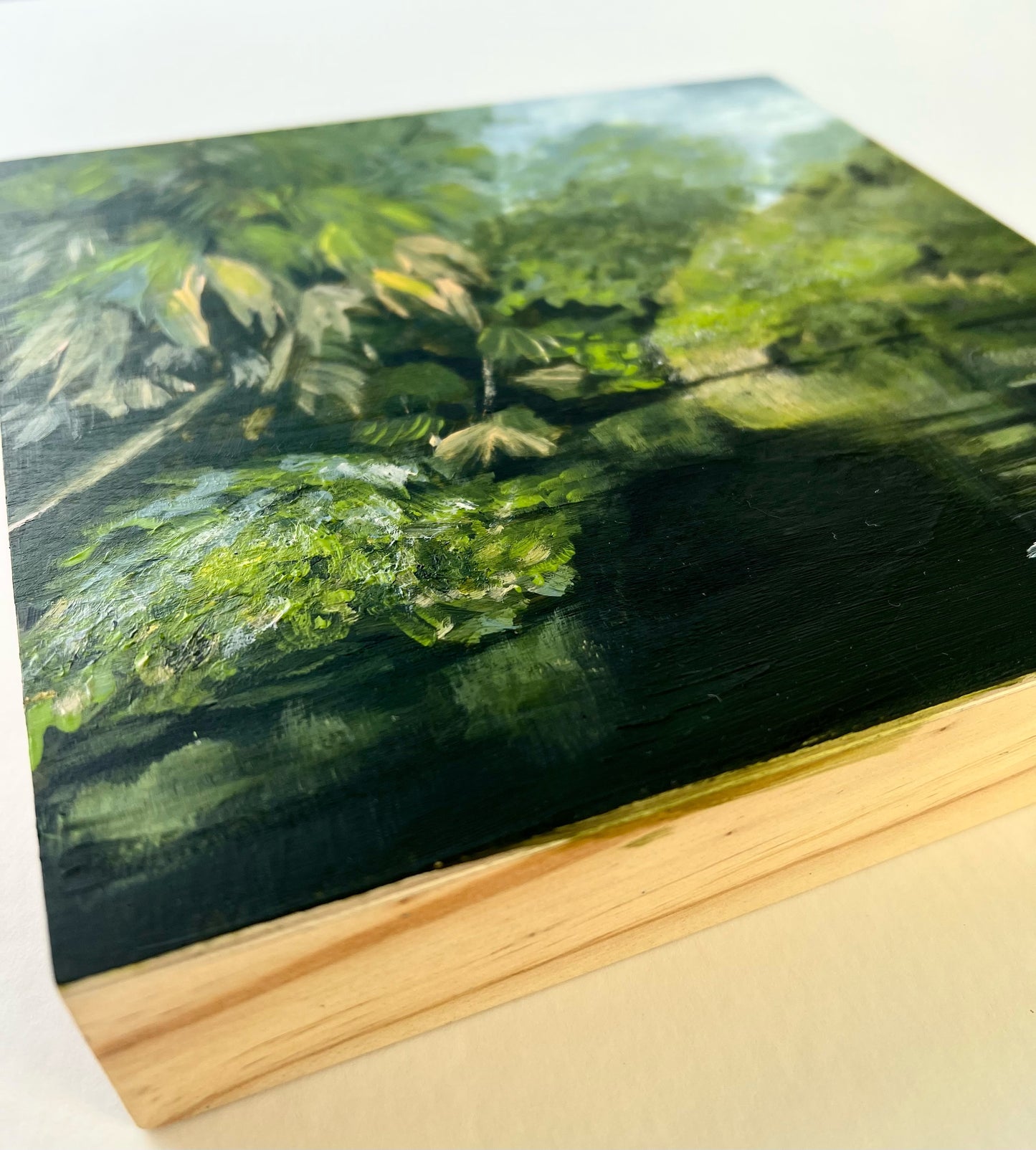 Sold: That Day on the River original art