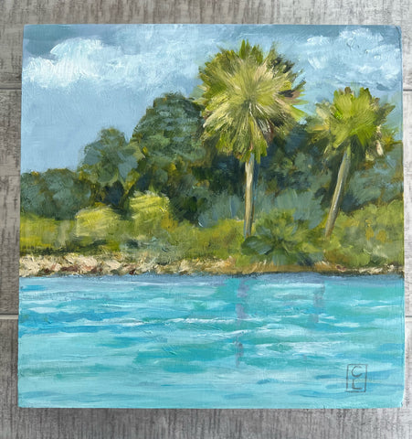 Down in the Keys original coastal painting