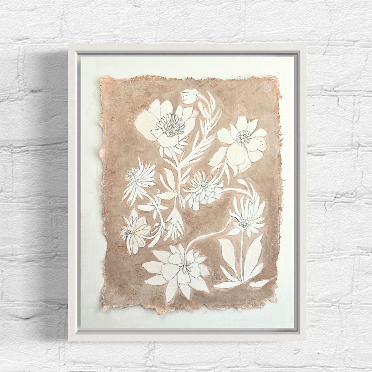 "Breath of Fresh Air" original floral painting