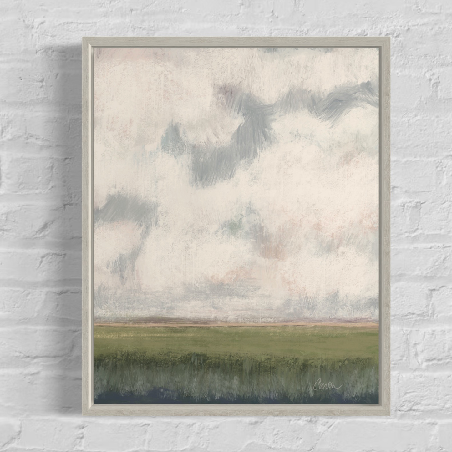 "Peaceful Solution" low country print