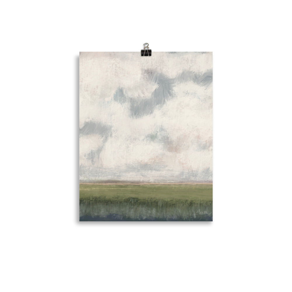 "Peaceful Solution" low country print