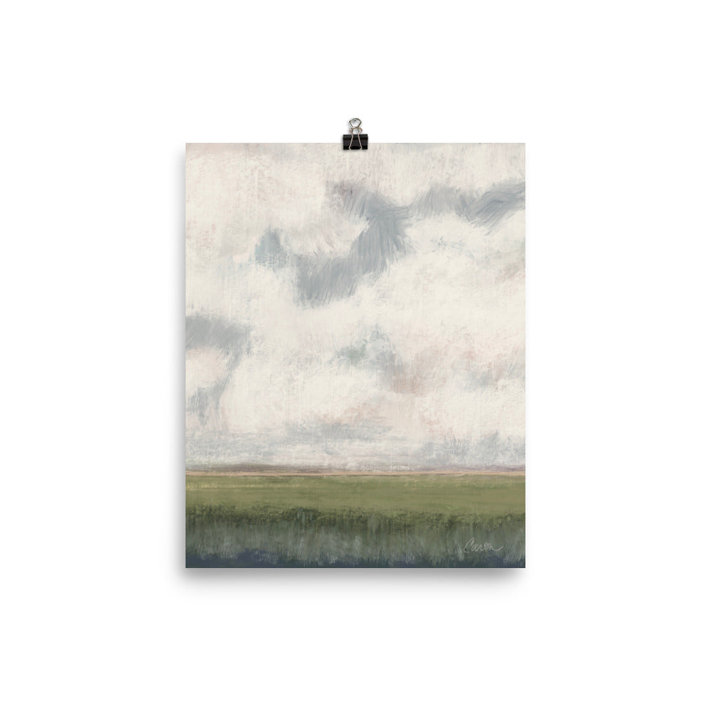 "Peaceful Solution" low country print